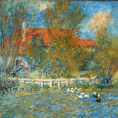 The Duck Pond 1873 Pierre-Auguste Renoir